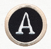 Typewriter Letter A