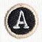 Typewriter Letter A - Image 4