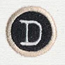 Typewriter Letter D - Image 3