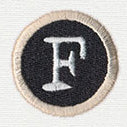 Typewriter Letter F - Image 2