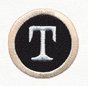 Typewriter Letter T