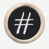 Typewriter Punctuation - Number Sign - Image 5