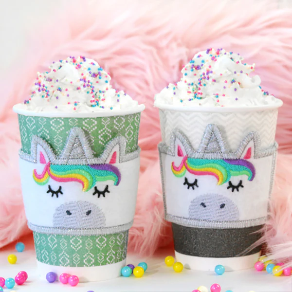 Unicorn Cup Cozy (In-the-Hoop) - Image 11