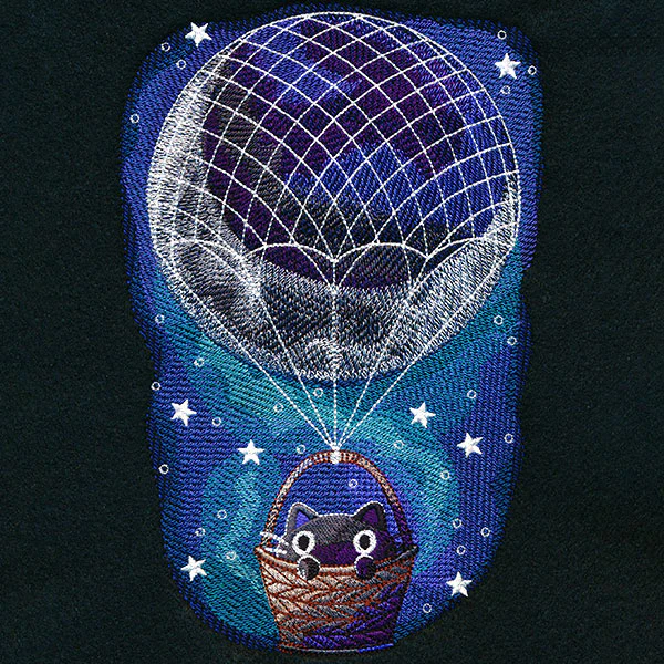 Up and Away Galactic Kitty - Image 3