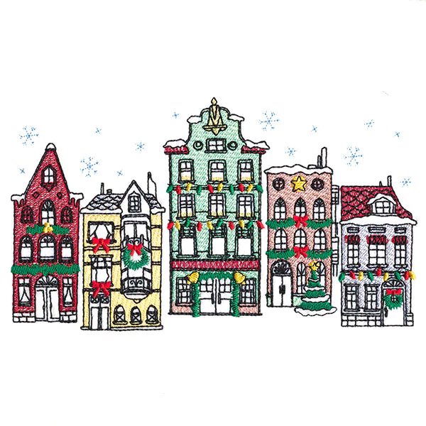 Urban Christmas City Border - Image 3