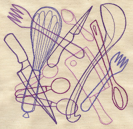 Utensil Collage - Image 4