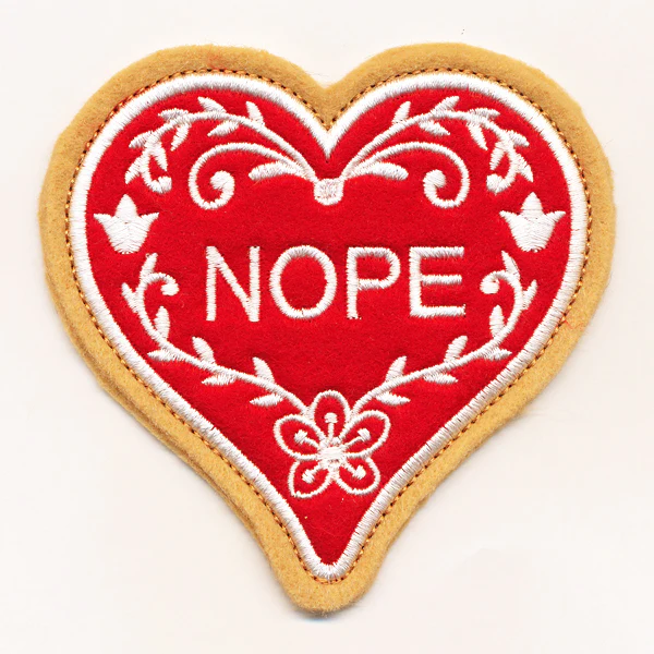 Valentine Cookie - Nope (In-the-Hoop) - Image 2
