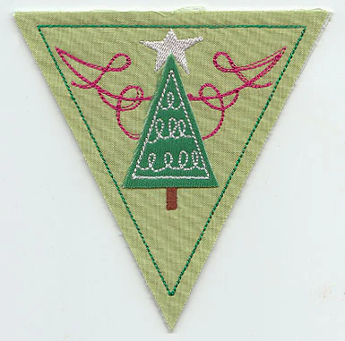 Very Merry Bunting - Christmas Tree - Image 2