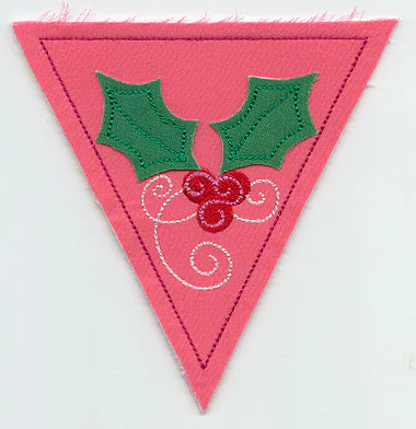 Very Merry Bunting - Holly - Image 2