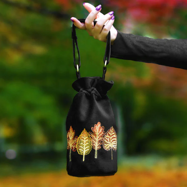Vibrant Autumn Leaves Border - Image 15