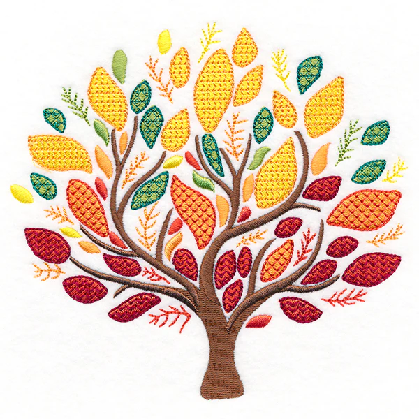 Vibrant Textures Tree - Image 3