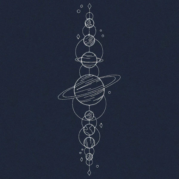 Vintage Celestial - Planets