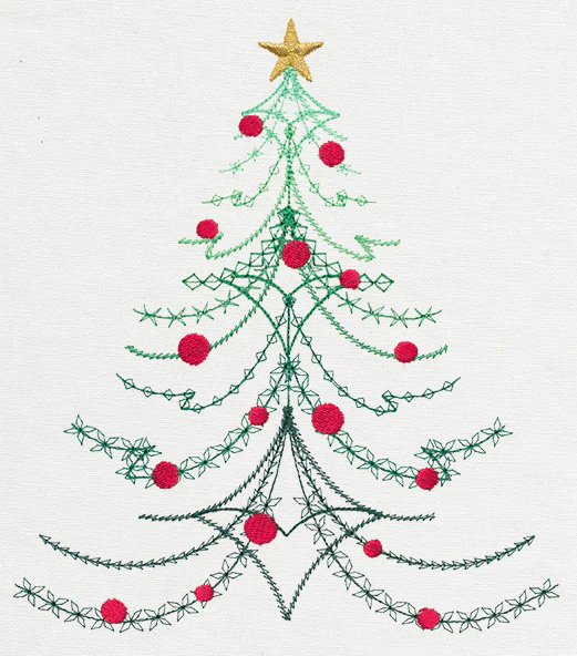 Vintage Christmas Tree