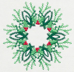 Vintage Christmas Wreath - Image 3
