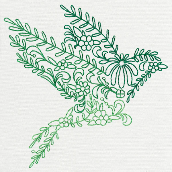 Vintage Folk Bird