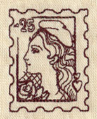 Vintage French Postage Stamp - Image 4