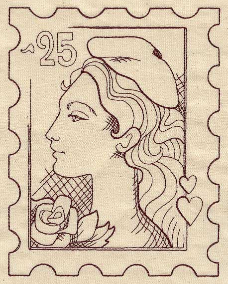 Vintage French Postage Stamp - Image 5