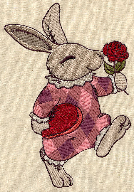 Vintage Valentine Bunny - Image 4