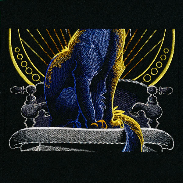 Wash Your Paws Art Deco Cat Scene - Image 4