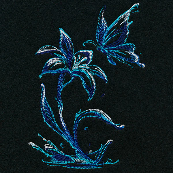 Water of Life Lily and Butterfly - Image 4