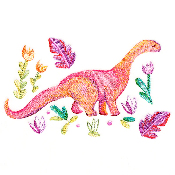 Watercolor Brontosaurus - Image 4
