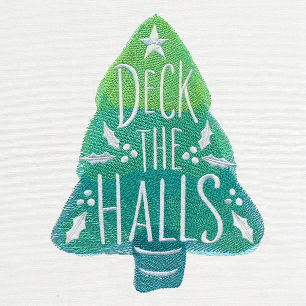 Watercolor Christmas - Deck the Halls - Image 5