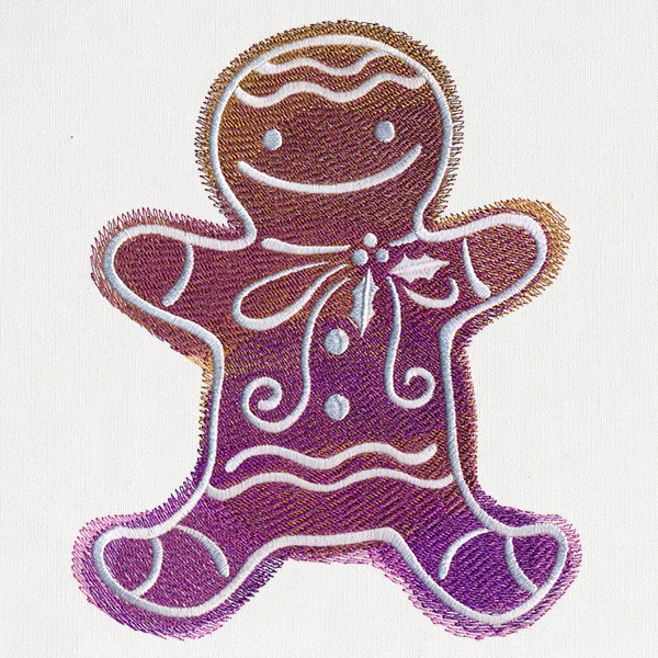 Watercolor Christmas - Gingerbread Cookie - Image 2