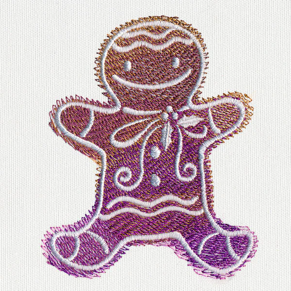 Watercolor Christmas - Gingerbread Cookie - Image 4