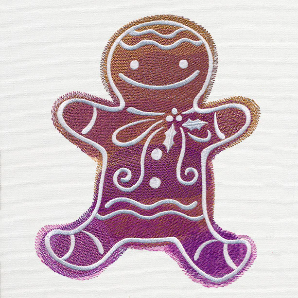 Watercolor Christmas - Gingerbread Cookie - Image 5