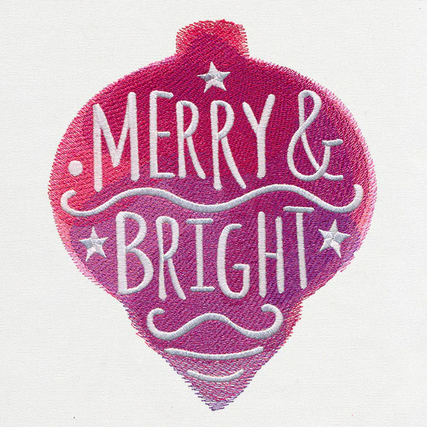 Watercolor Christmas - Merry and Bright - Image 2