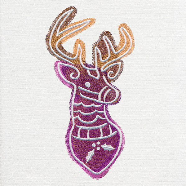 Watercolor Christmas - Reindeer - Image 2