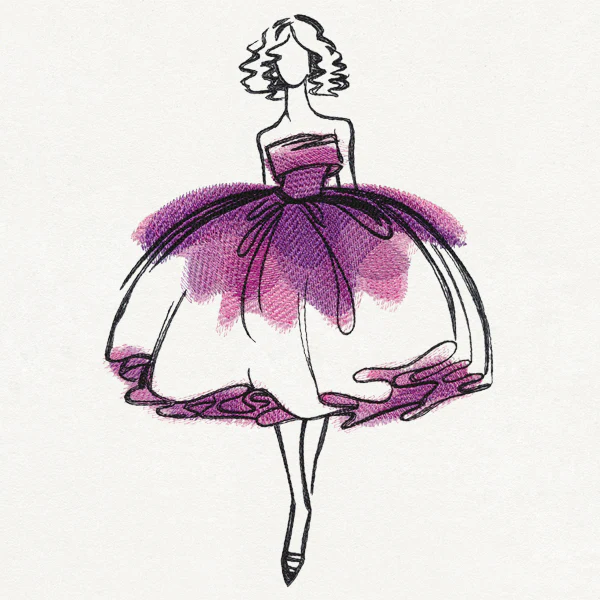 Watercolor Fashionista