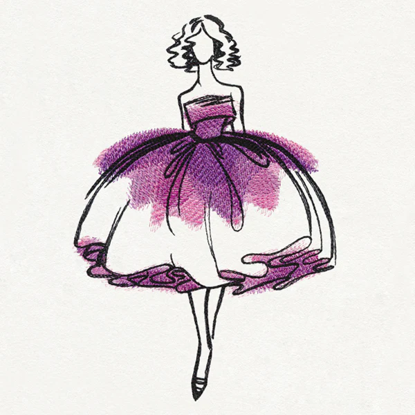 Watercolor Fashionista - Image 3