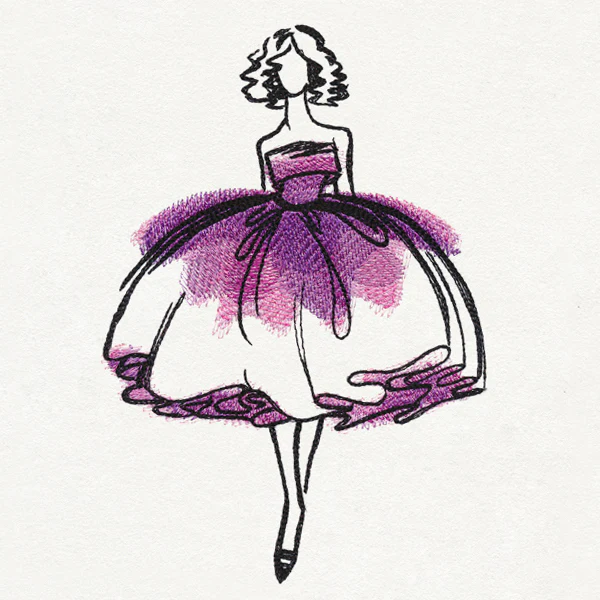 Watercolor Fashionista - Image 4