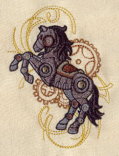 Western Steampunk - Horse - Image 3