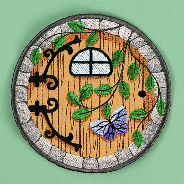 Whimsical Fairy Door (In-the-Hoop) - Image 11