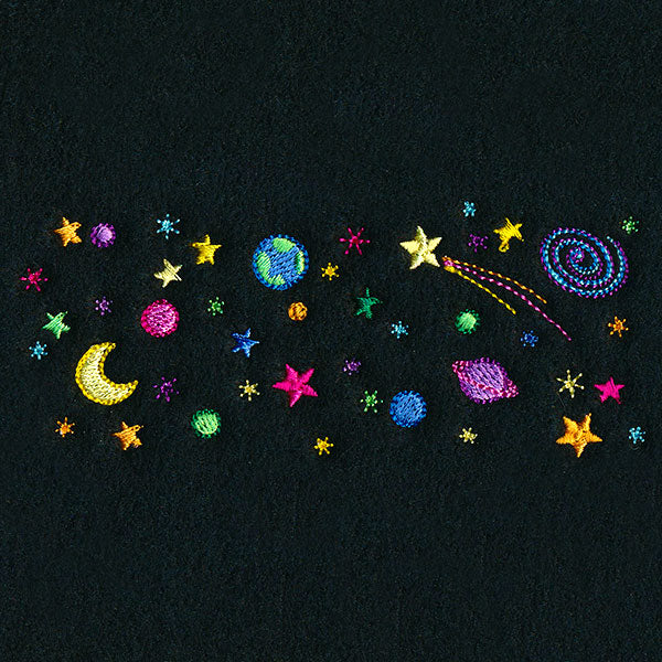 Whimsical Mask Motif - Celestial Sky - Image 2