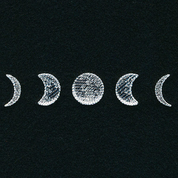 Whimsical Mask Motif - Moon Phases - Image 2