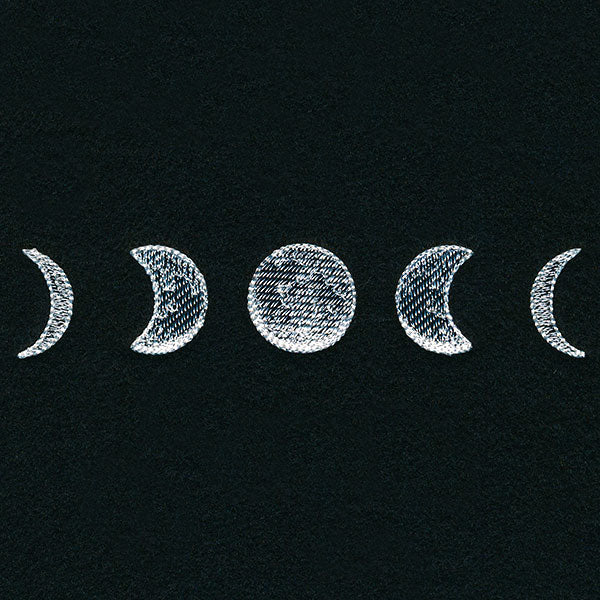 Whimsical Mask Motif - Moon Phases - Image 4
