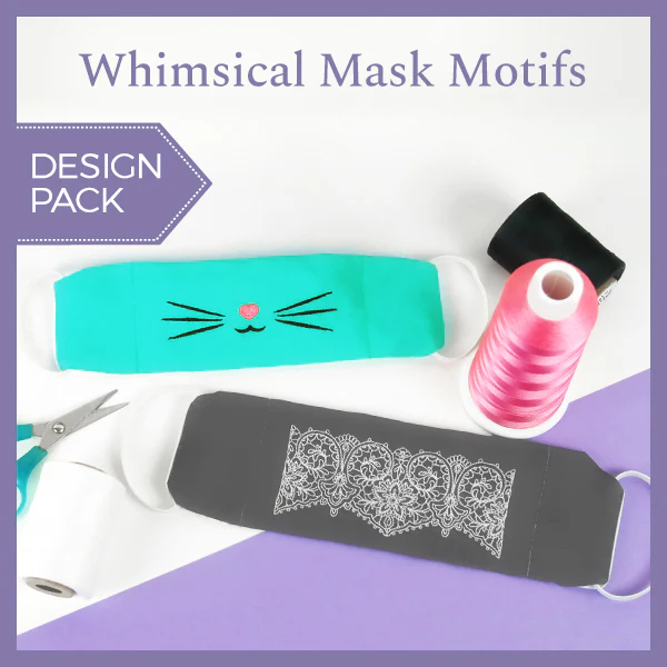 Whimsical Mask Motifs (Design Pack) - Image 4