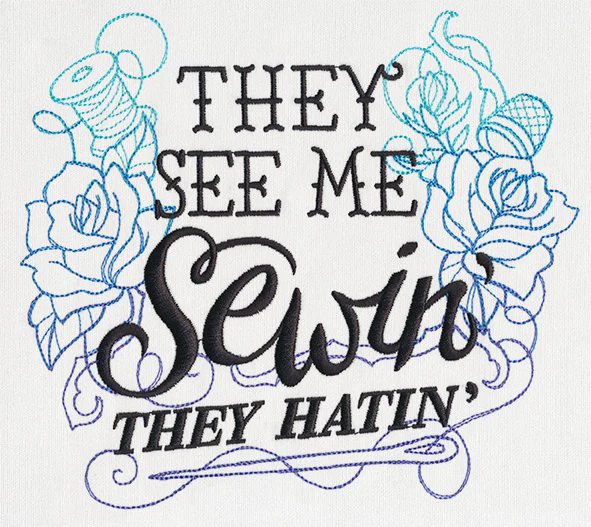 Wicked Stitchery - They See Me Sewin' - Image 5