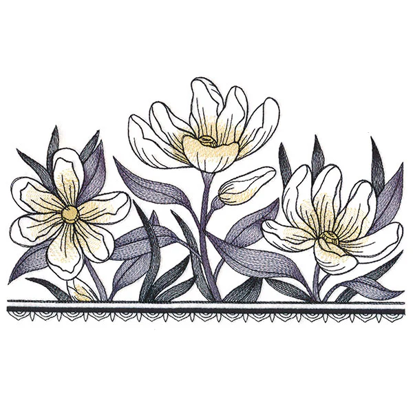 Wild Magnolia Border - Image 3