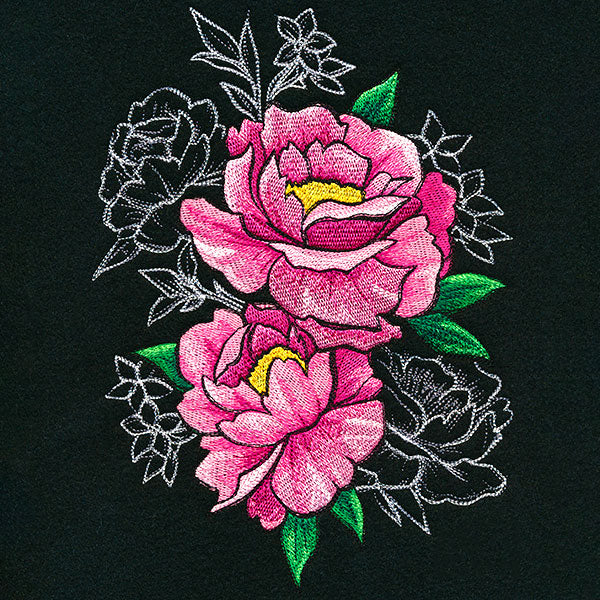 Wild Peony Spray - Image 5