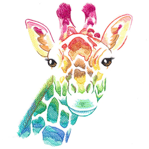 Wild Rainbow Giraffe - Image 2