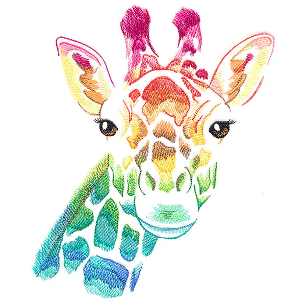 Wild Rainbow Giraffe - Image 5