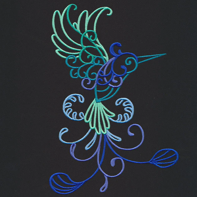 Wild Spirals - Hummingbird - Image 2
