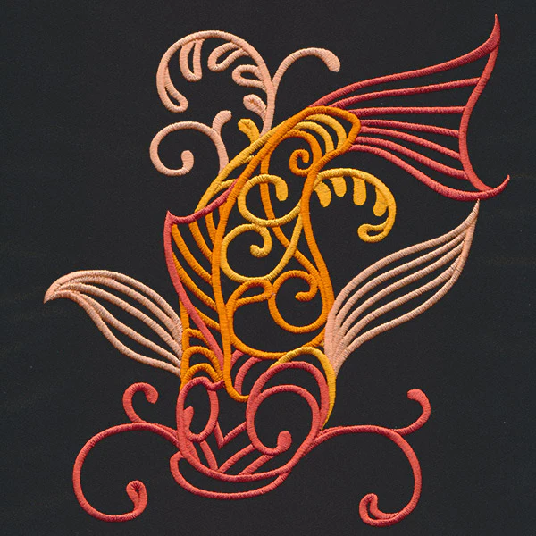 Wild Spirals - Koi - Image 6