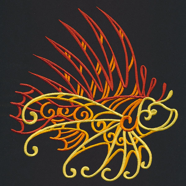 Wild Spirals - Lionfish