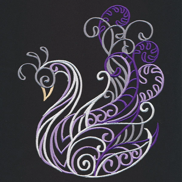 Wild Spirals - Swan - Image 2