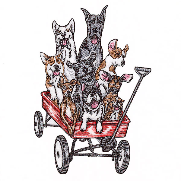 Wild & Wagging Dog Wagon Ride - Image 3